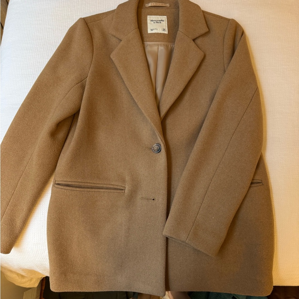 Abercrombie & Fitch Camel Blazer